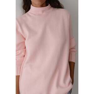 DONNI. The Cotton Cashmere Roll Neck Sweater Size SBallerina / S